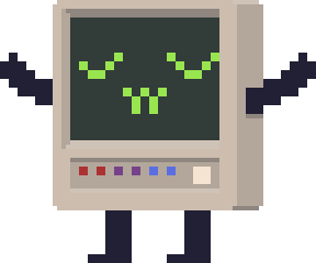 UwUloscopio — mascota pixel-art de WebtrES Club